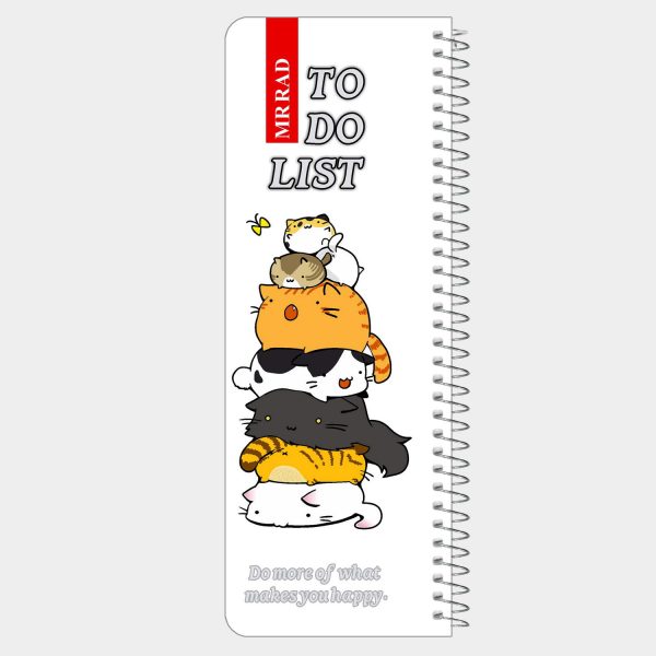 to do list مستر راد طرح گربه فانتزی کد cat kawaii 1545