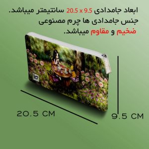 جامدادی مستر راد مدل دختر فانتزی طرح رزا کد fiory 2044