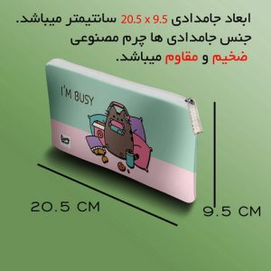 جامدادی مستر راد مدل گربه کیوت طرح فانتزی کد fiory 2081