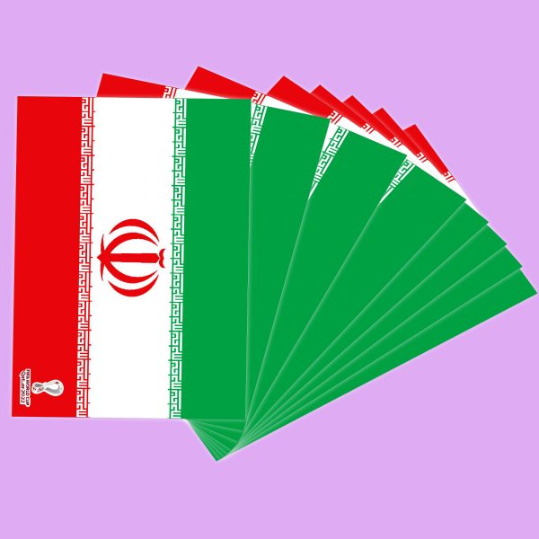 کاغذ یادداشت مستر راد مدل جام جهانی قطر طرح پرچم ایران کد 1020 - Image 4